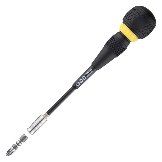 Vessel BALL GRIP Interchangeable Ratchet Screwdriver 2200MBH120