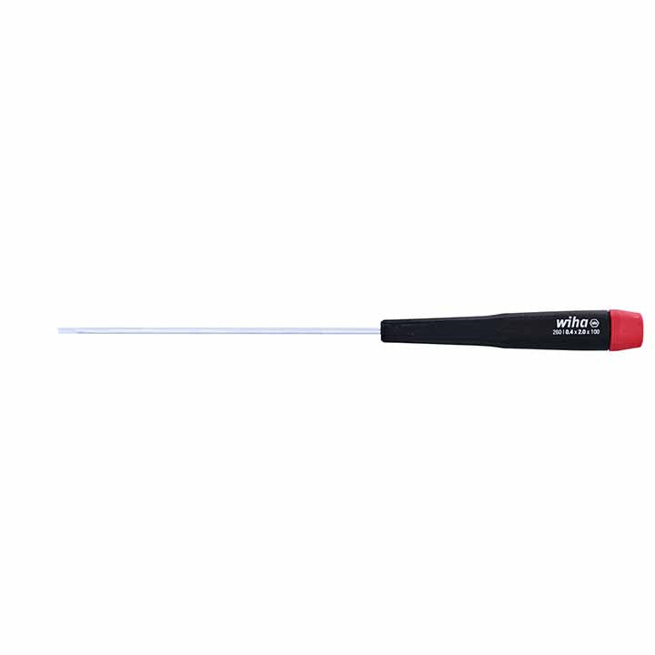 Wiha 26023 Precision Slotted Screwdriver 2.0mm x 100mm