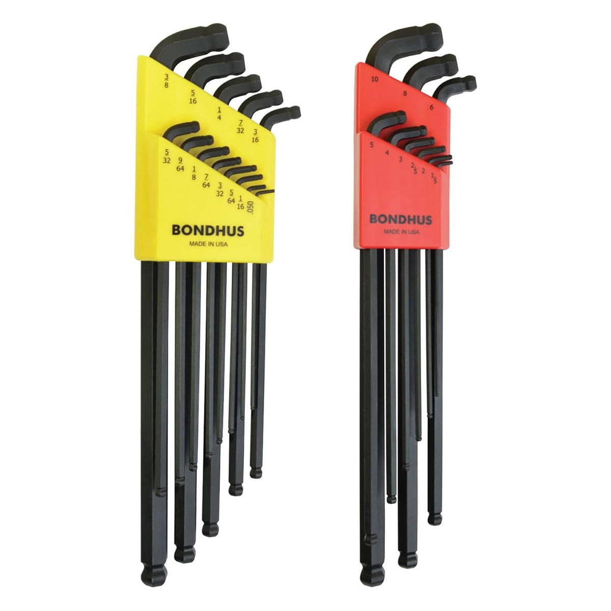 Bondhus Double Ball End HEX Long L-Keys Double Set (22 Piece) 27098