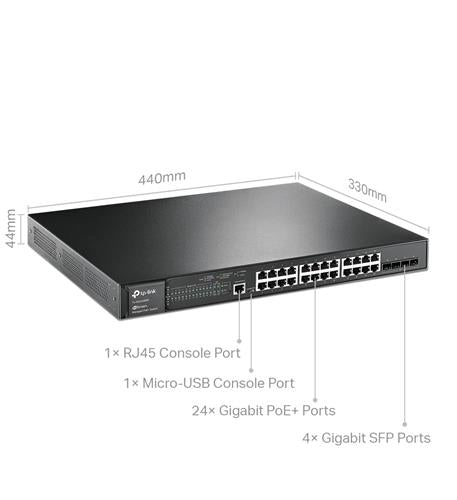 Tp link SG3428MP Jetstream 28-port Gigabit L2 Poe