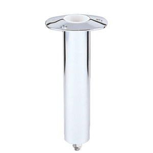 Lee's RH577V 0° Stainless Steel Swivel Base Flush Mount Rod Holder