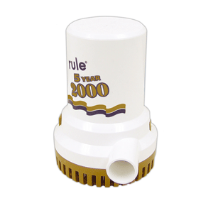 Rule 09 2000 G.P.H. "Gold Series" Bilge Pump