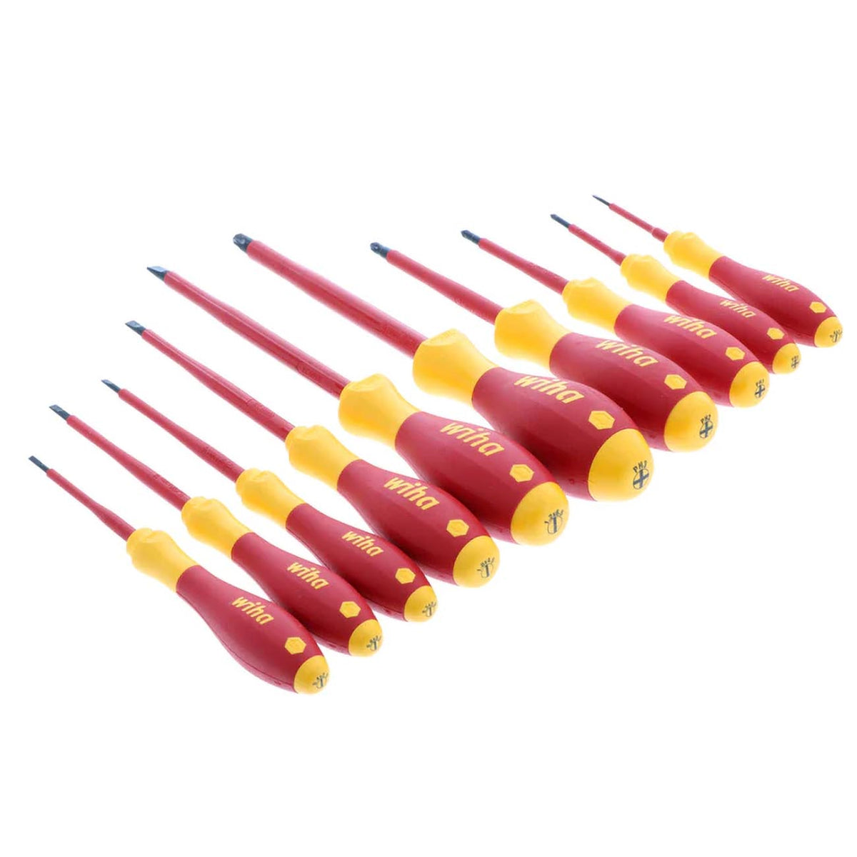 Wiha Slotted and Phillips Insulated Screwdriver Set 32093