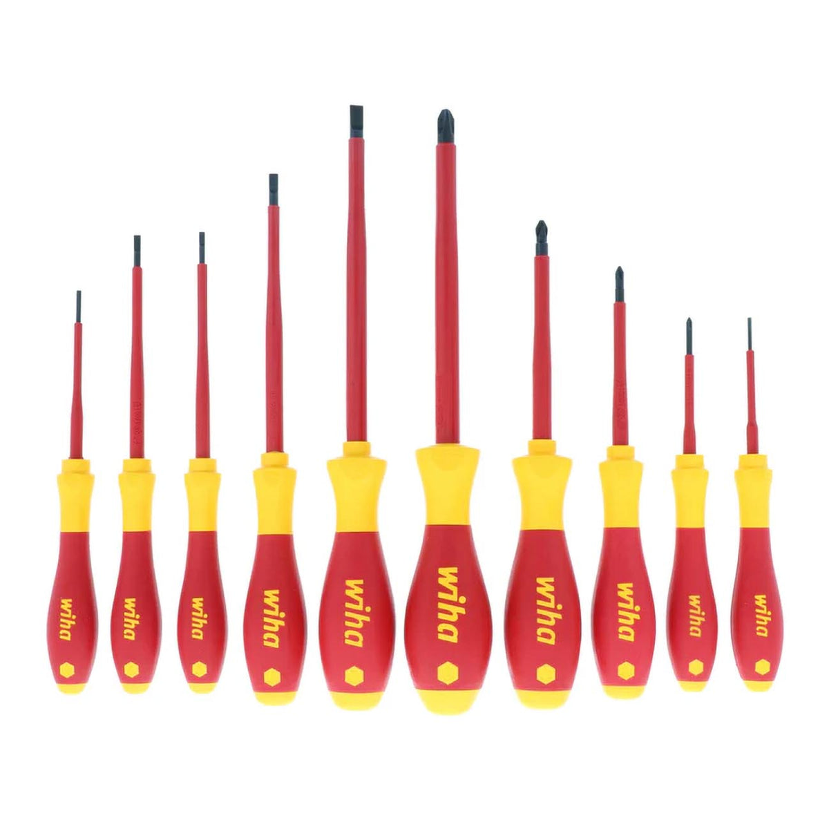 Wiha Slotted and Phillips Insulated Screwdriver Set 32093