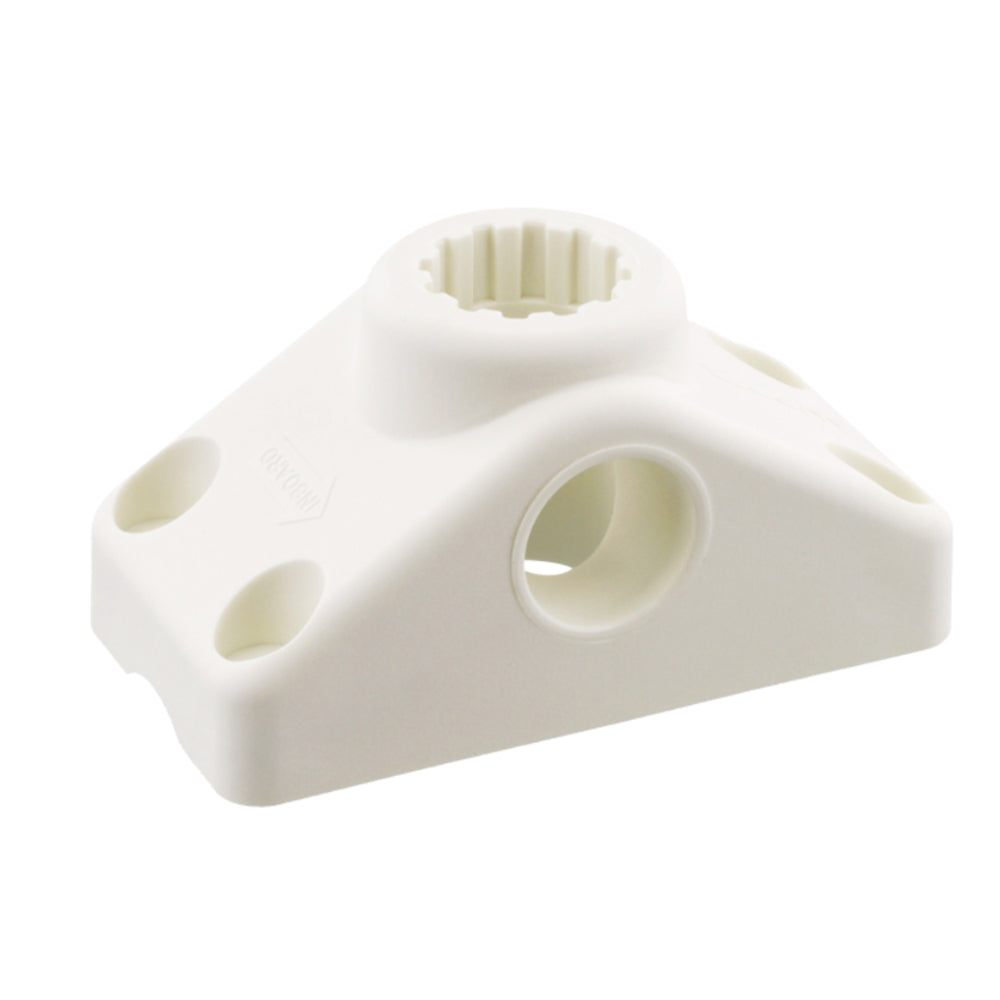 Scotty Combination Side / Deck Mount - White 34343