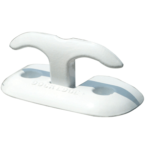 Dock Edge 2606W-F Flip Up Dock Cleat 6" White