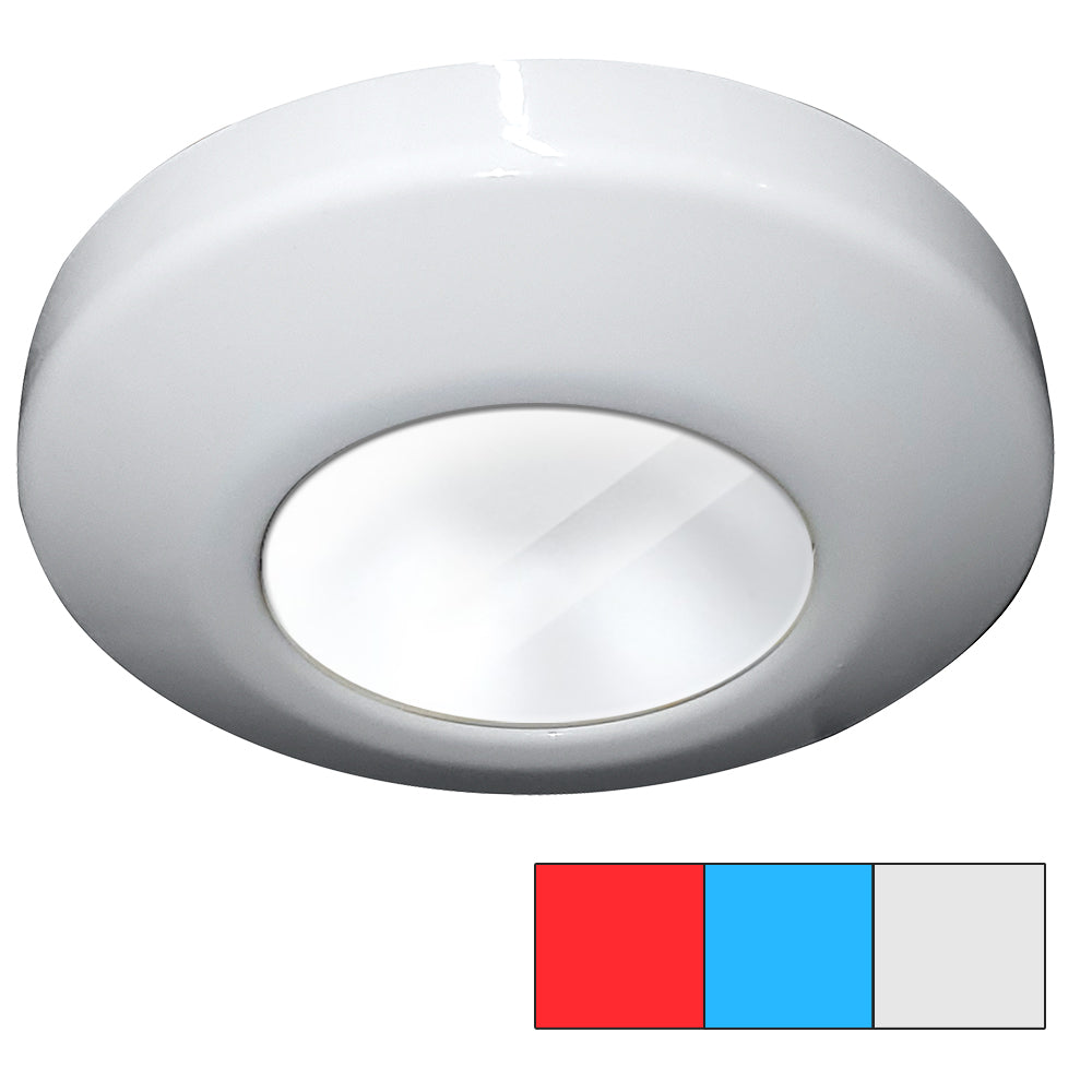 i2Systems Profile P1120 Tri-Light Surface Light Red, Cool White, Blue - White