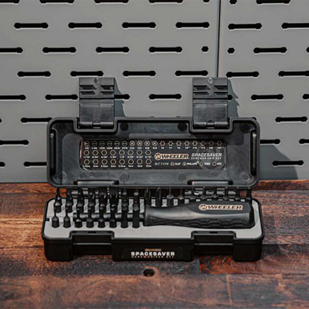 Wheeler Spacesaver Screwdriver Bit Set (36 Piece) 4001005