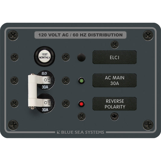 Blue Sea 8100 ELCI GFCI Panel 40605