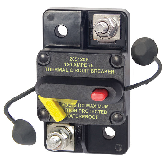 Blue Sea 7188 120 Amp Circuit Breaker Surface Mount 285 Series 40640