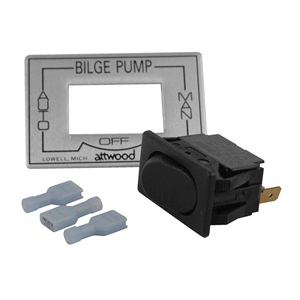 Attwood 7615A3 3-Way Auto/Off/Manual Bilge Pump Switch