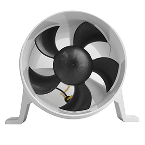 Attwood 1749-4 Turbo 4000 Series II Water-Resistant, In-Line Blower - 12V