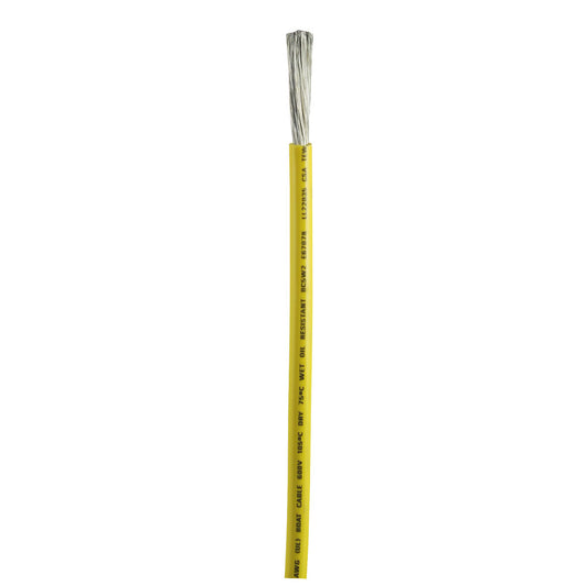Ancor Yellow 4 AWG Battery Cable - Sold By The Foot 48283