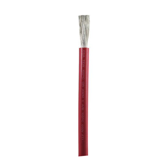 Ancor Red 1 AWG Battery Cable - Sold By The Foot 48293