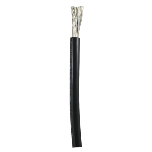 Ancor Black 1/0 AWG Battery Cable - Sold By The Foot 48297