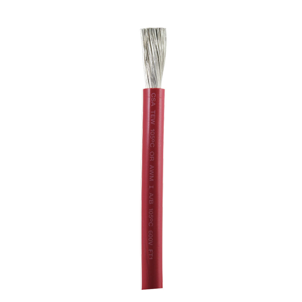 Ancor Red 1/0 AWG Battery Cable - Sold By The Foot 48299