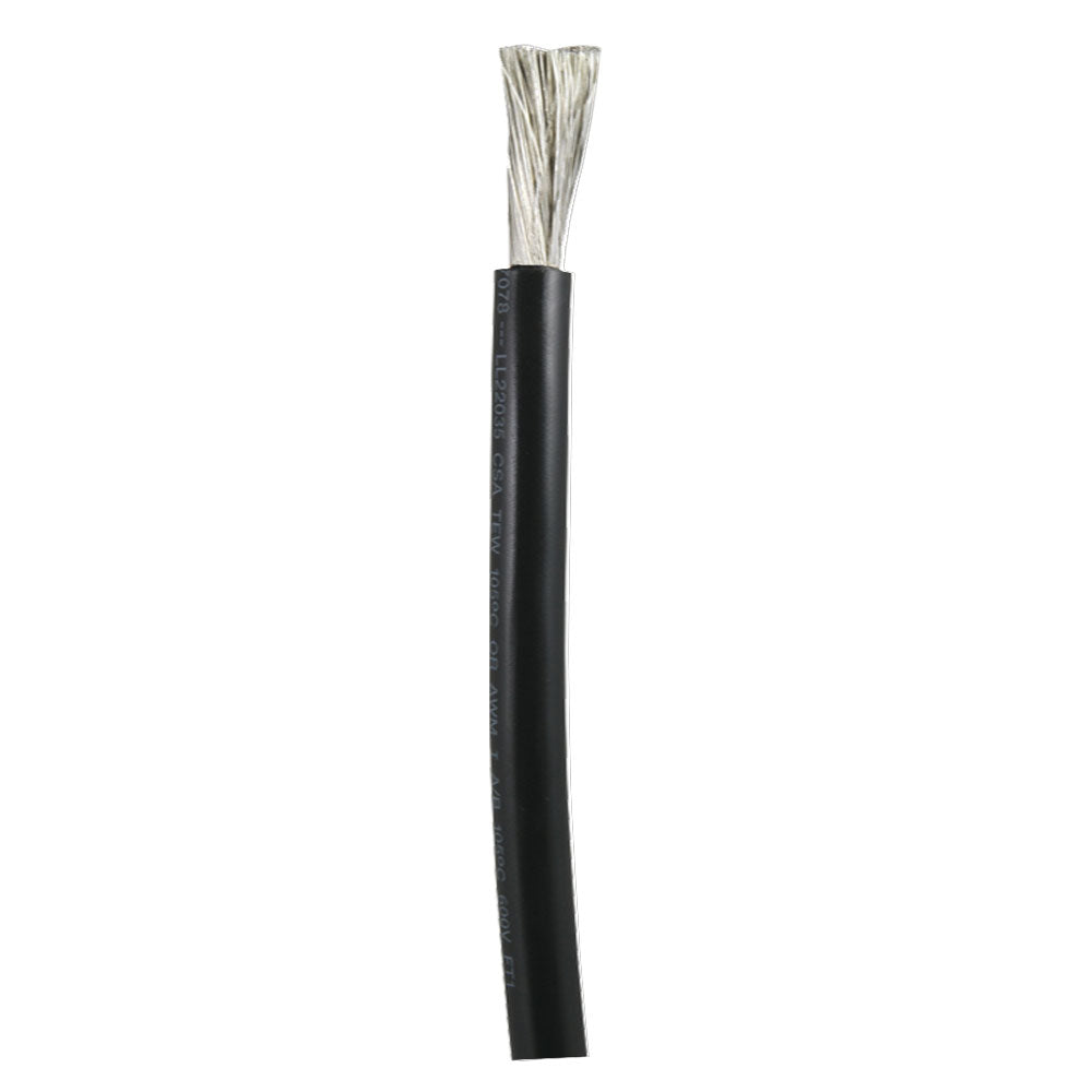 Ancor Black 2/0 AWG Battery Cable - Sold By The Foot 48303