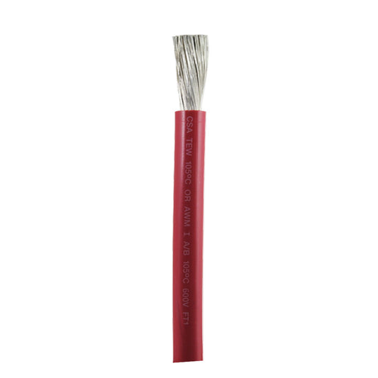 Ancor Red 2/0 AWG Battery Cable - Sold By The Foot 48305