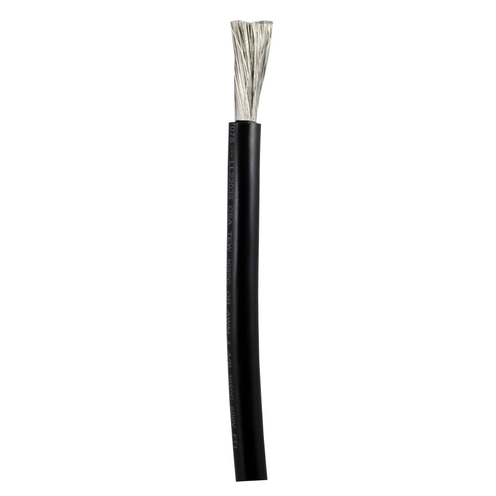 Ancor Black 6 AWG Battery Cable - Sold By The Foot 48354