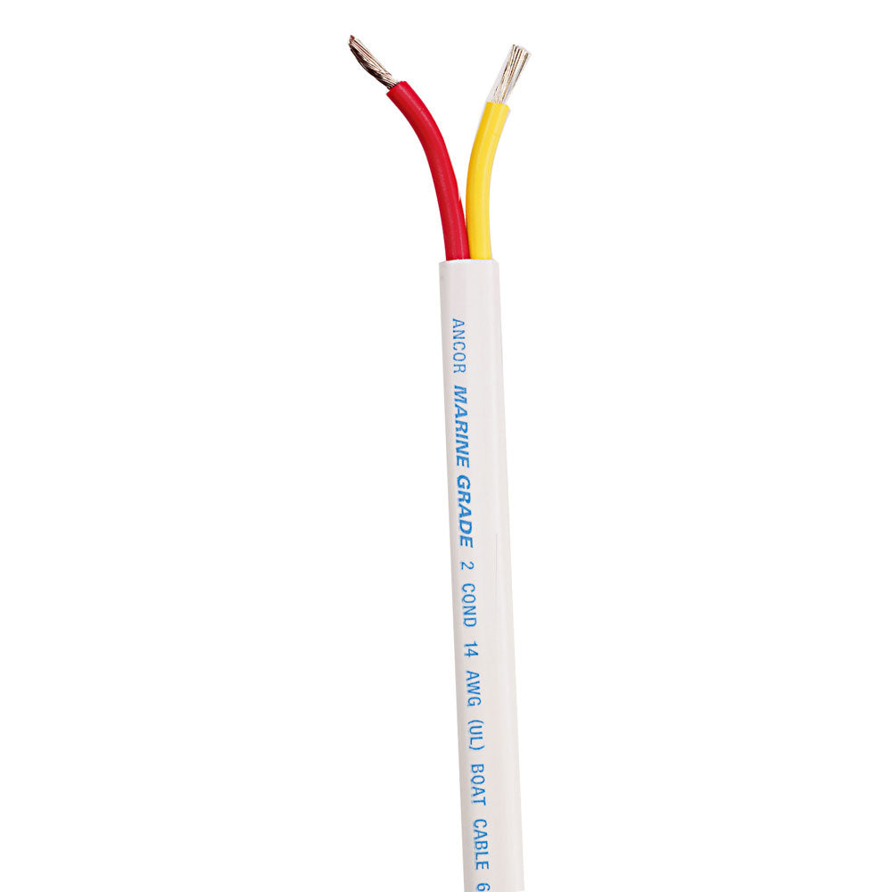 Ancor Safety Duplex Cable 16/2 - 2x1mm Red/Yellow - Sold By The Foot 48628