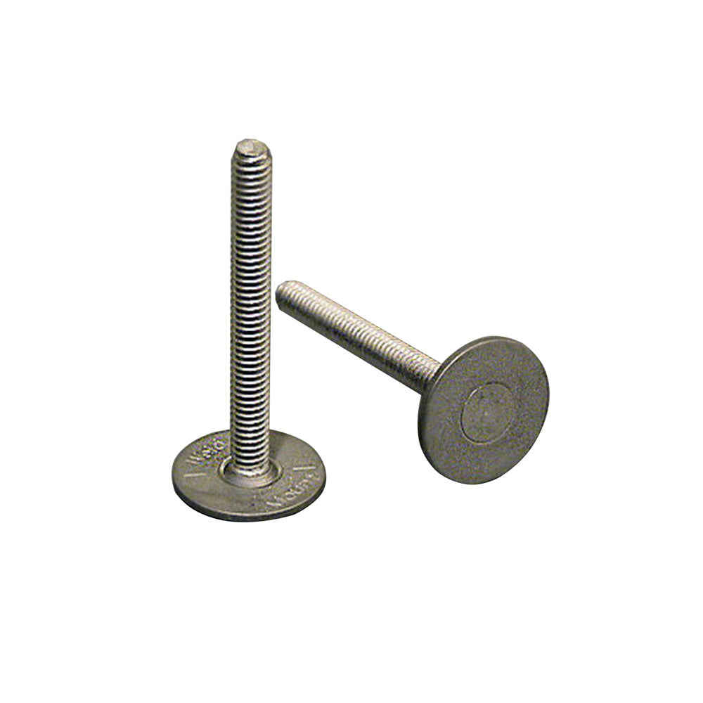 Weld Mount 1" Tall Stainless Panel Stud 0.62" Base, #8 x 32 Thread - Qty. 15