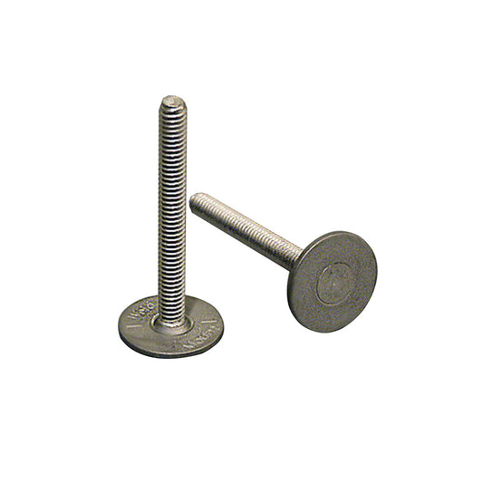 Weld Mount 1.25" Tall Stainless Panel Stud 0.62" Base, #8 x 32 Thread - Qty. 15