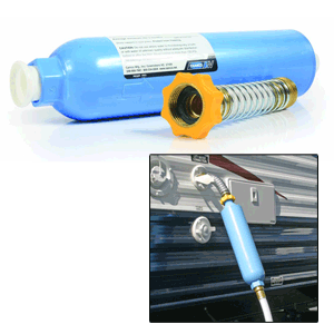 Camco 40043 TastePURE KDF/Carbon Water Filter w/Flexible Hose Protector
