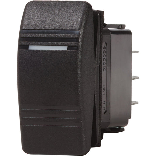 Blue Sea 7945 Contura III Switch SPDT - (ON)-OFF-ON - Black 52948