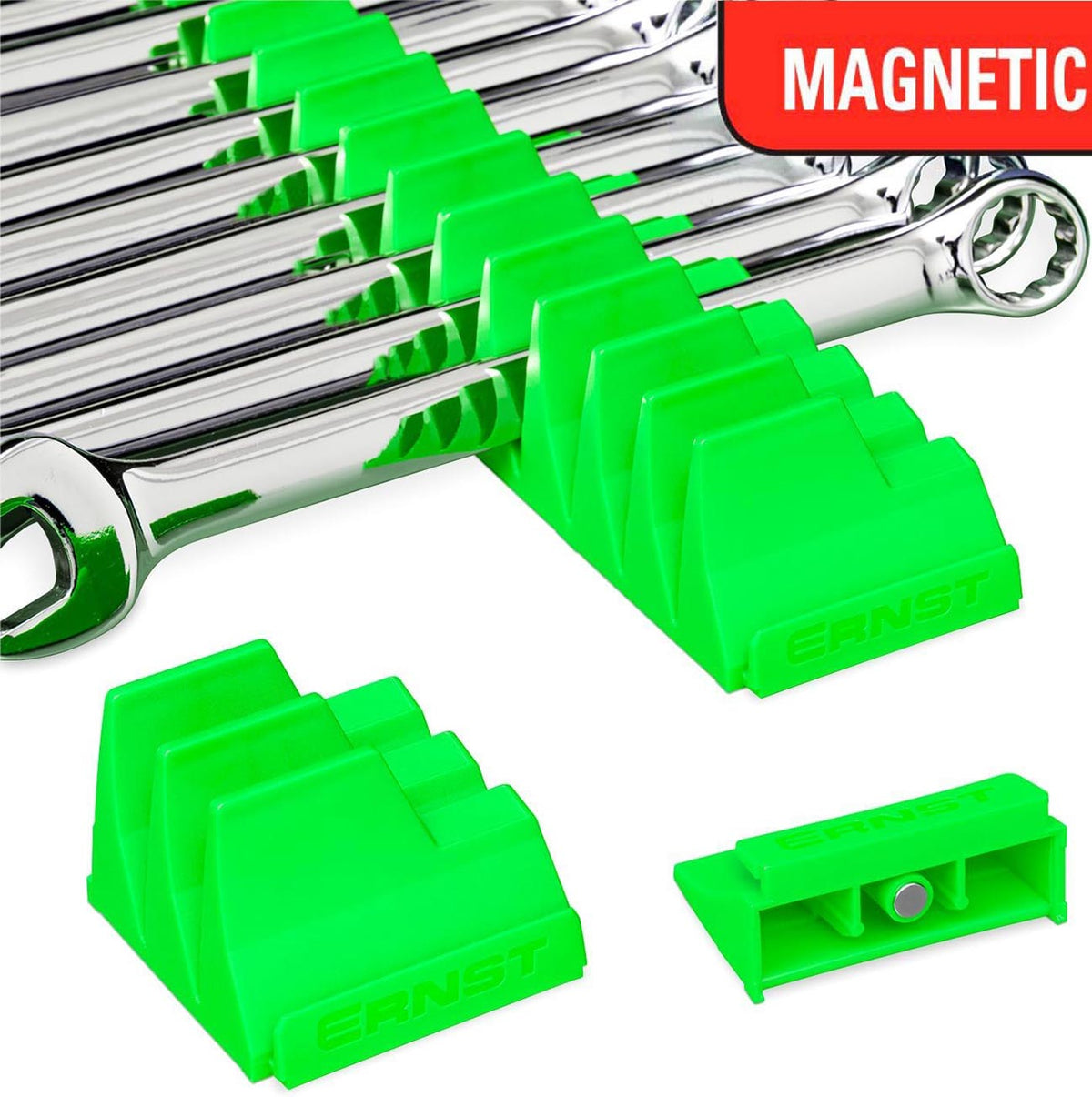 Ernst 40 Tool Magnetic Modular Wrench Pro - Green