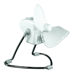 SEEKR by Caframo 707CHWBX Chinook 707 120V AC 2-Speed 7" Fan - White