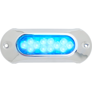 Attwood 65UW12B-7 Light Armor Underwater LED Light - 12 LEDs - Blue