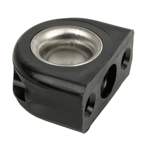 Ronstan RF59 Fairlead - Stainless Steel Lined - 14mm (9/16") ID - Black