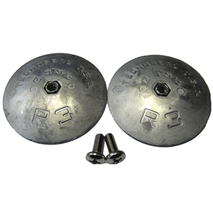 Lenco 15093-001 Sacrificial Anodes - 3-3/4" - 2 Pack
