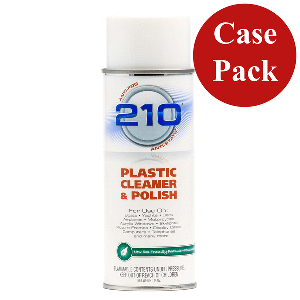 Camco 40934CASE 210 Plastic Cleaner Polish - 14oz Spray - Case of 12