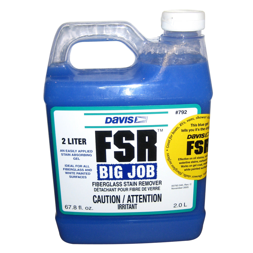 Davis FSR Big Job Fiberglass Stain Remover - 2-Liter 57821