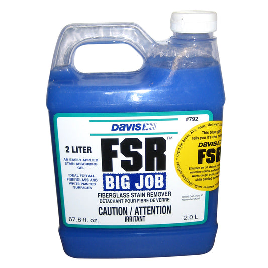 Davis FSR Big Job Fiberglass Stain Remover - 2-Liter 57821