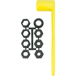 Attwood 11370-7 Prop Wrench Set - Fits 17/32" to 1-1/4" Prop Nuts