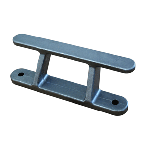 Dock Edge 2428-F Dock Builders Cleat - Angled Aluminum Rail Cleat - 8"