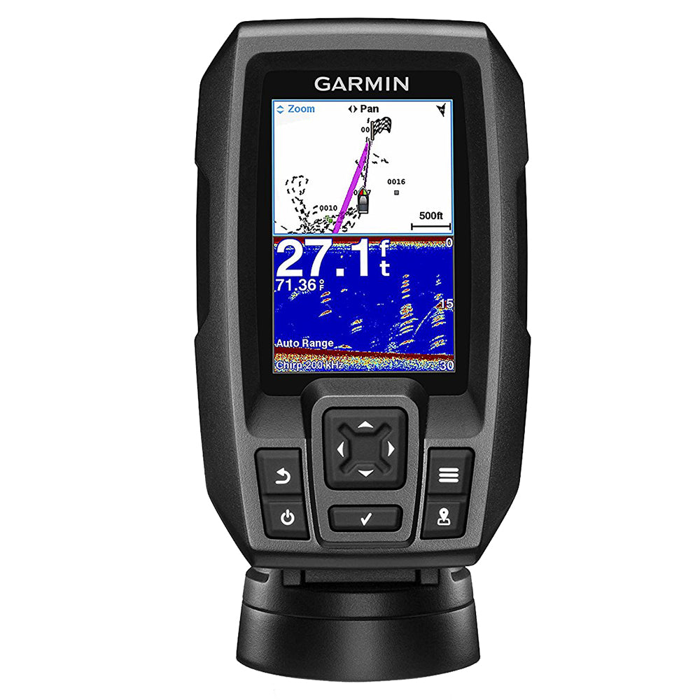 Garmin STRIKER 4 FishFinder w/4-Pin, 77/200kHz TM Transducer 58947
