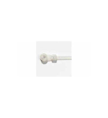 Miscellaneous brands NAT Cable Tie Screw Mount 7in Natural 100 Pk