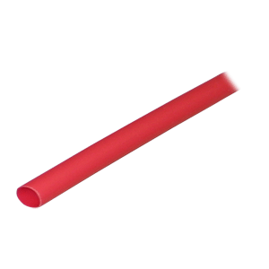 Ancor 303648 Adhesive Lined Heat Shrink Tubing (ALT) - 1/4" x 48" - 1-Pack - Red