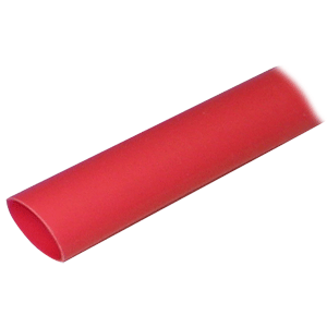 Ancor 307648 Adhesive Lined Heat Shrink Tubing (ALT) - 1" x 48" - 1-Pack - Red