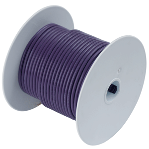 Ancor 100710 Purple 18 AWG Tinned Copper Wire - 100'