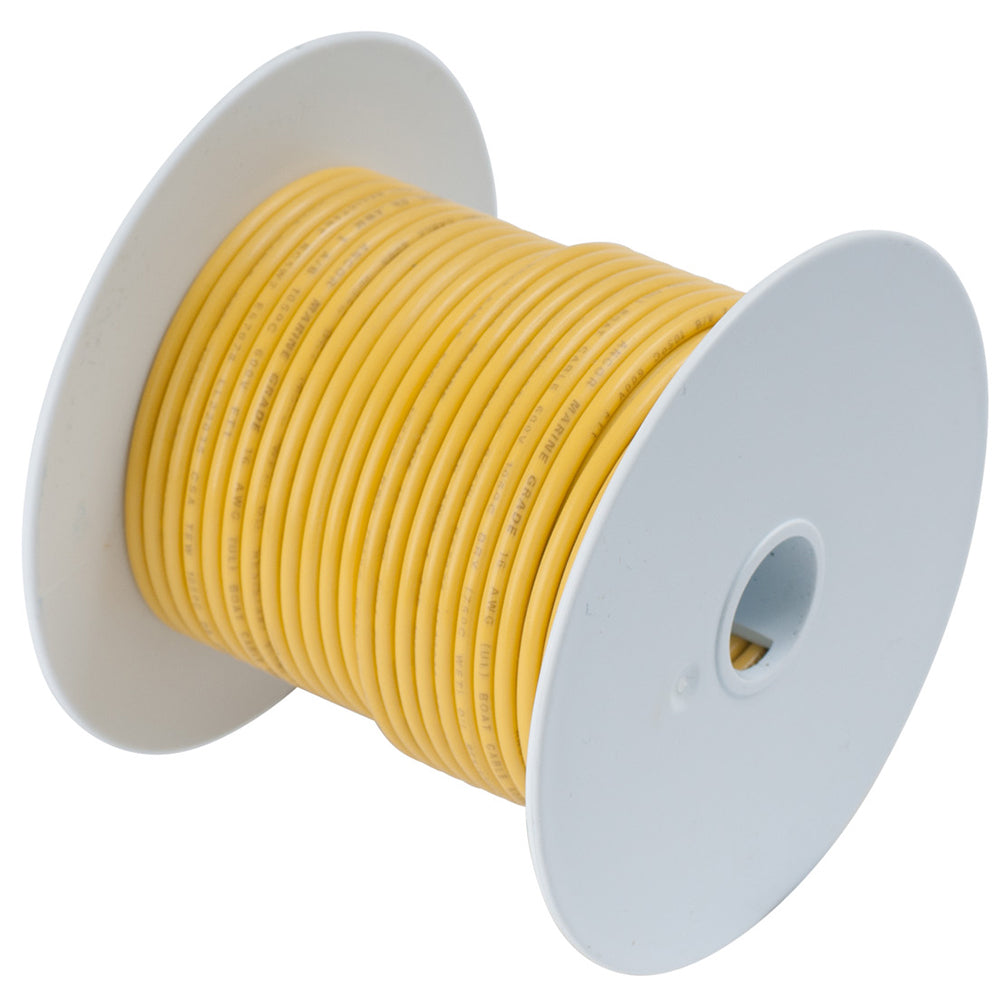 Ancor Yellow 14 AWG Tinned Copper Wire - 500' 60843