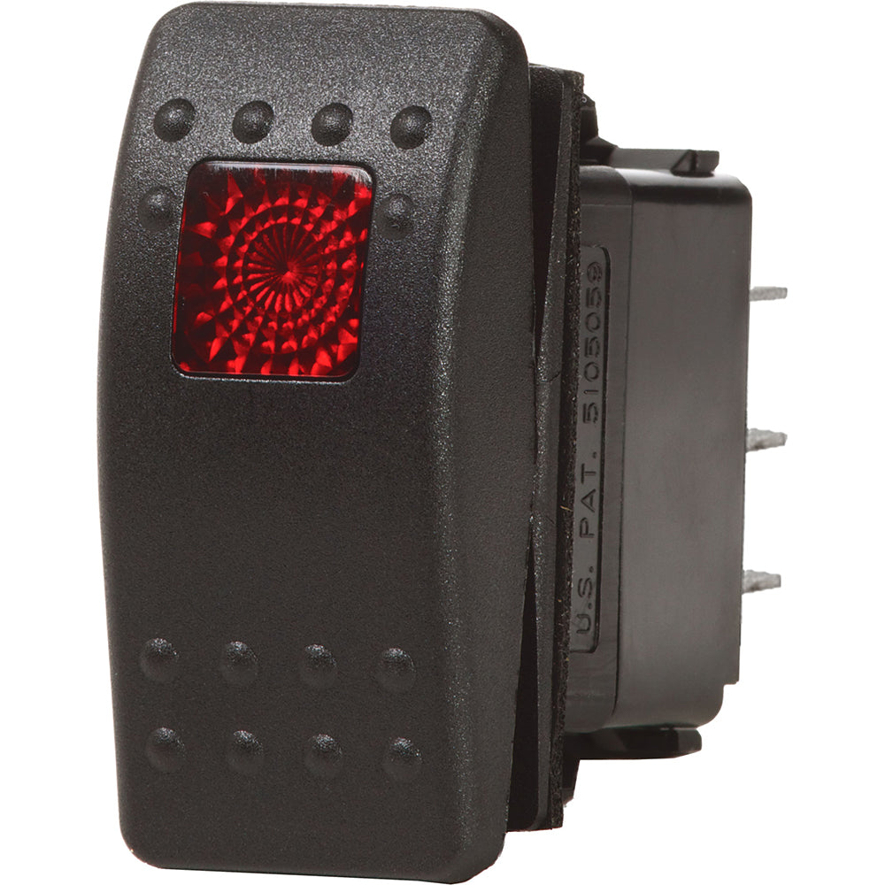 Blue Sea 7929 Contura II Switch SPST Black - OFF-ON 61062