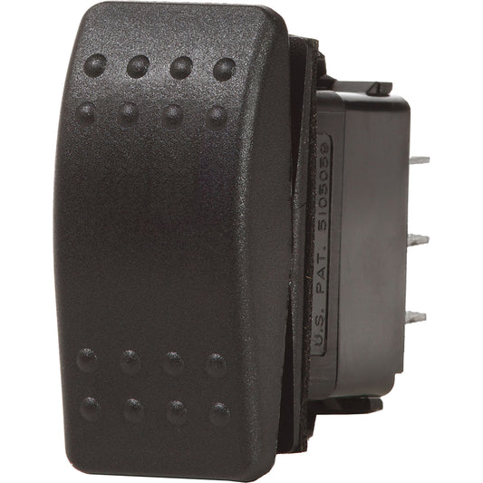 Blue Sea 7933 Contura II Switch SPDT Black - (ON)-OFF-(ON) 61066