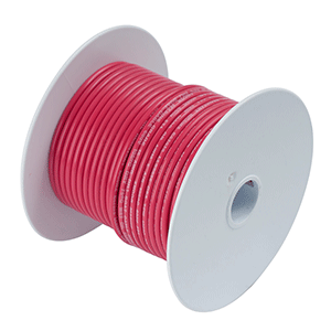 Ancor 112525 Red 6 AWG Tinned Copper Wire - 250'