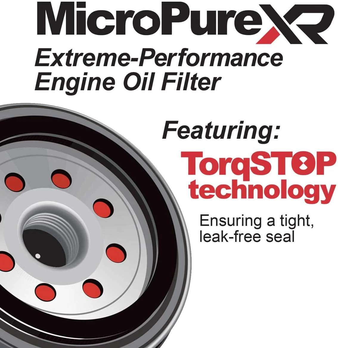 PPE 114000565 2001-2019 GM 6.6L Duramax Engine Oil Filter MicroPure XR TorqStop