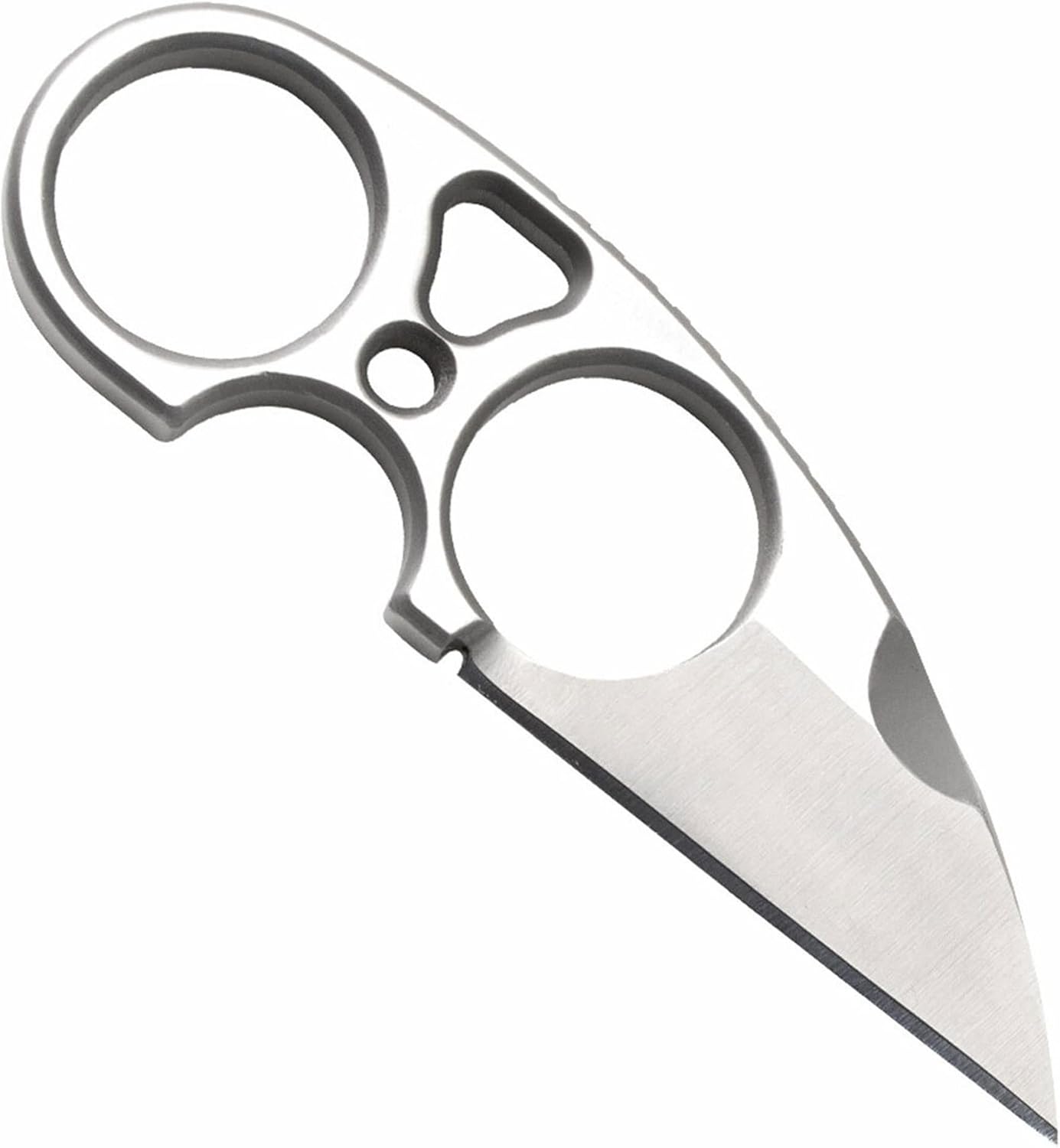 SOG Small Fixed Blade Knives Snarl 2.3 Inch Sheepsfoot Blade Belt Knife JB01K-CP