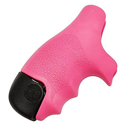 Hogue Rubber Grips (Fits: Smith & Wesson Centennial, Bodyguard), Pink
